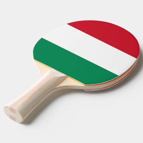 Ping pong paddle with Flag of Hungary