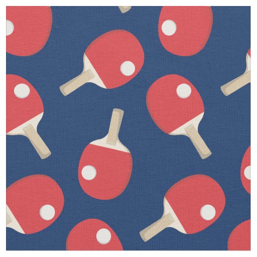 Ping Pong Paddles Balls Games Fabric