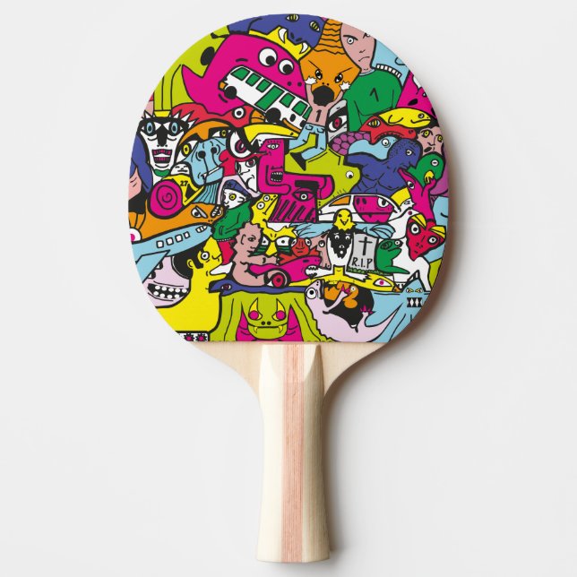 Ping Pong Part-Take Paddle (Front)