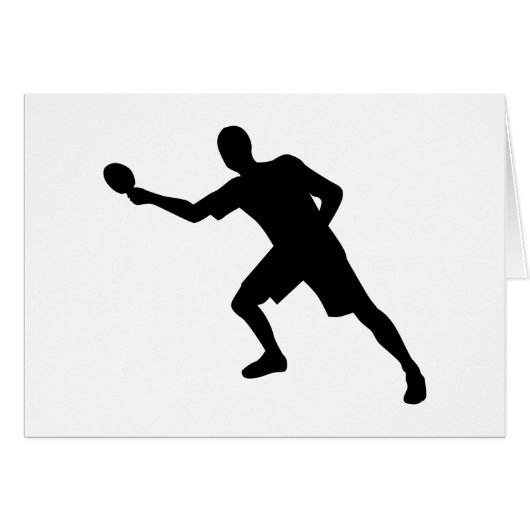 Ping pong player cards (Front Horizontal)