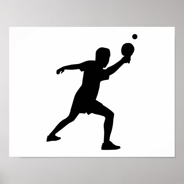 Ping Pong player Poster (Front)