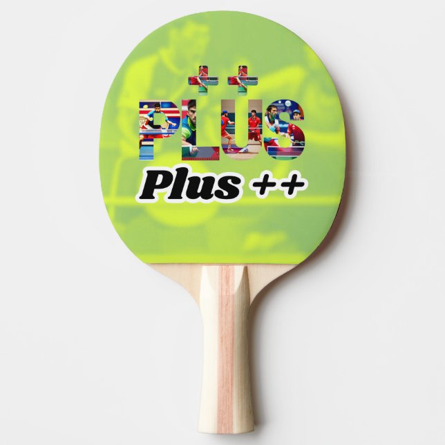 Ping Pong Plus ++ Palas Paddle (Front)