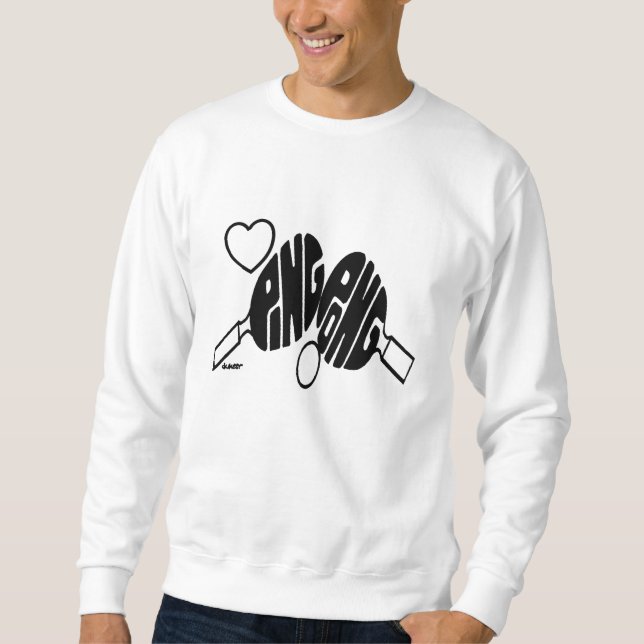 PING PONG SILHOUETTE SWEATSHIRT (Front)