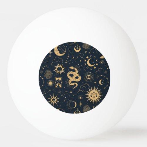 Ping Pong Sun and Moon _Astronomy Witch Ping Pong Ball