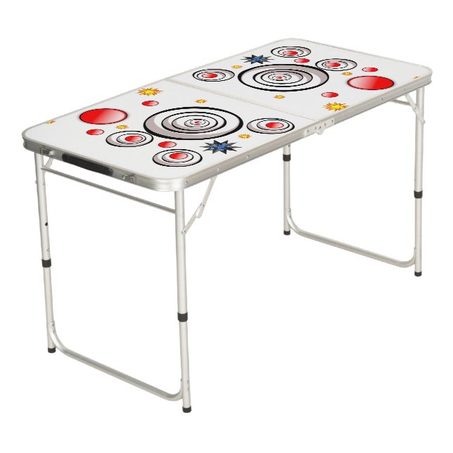 Ping Pong Table Abstract (Angled)