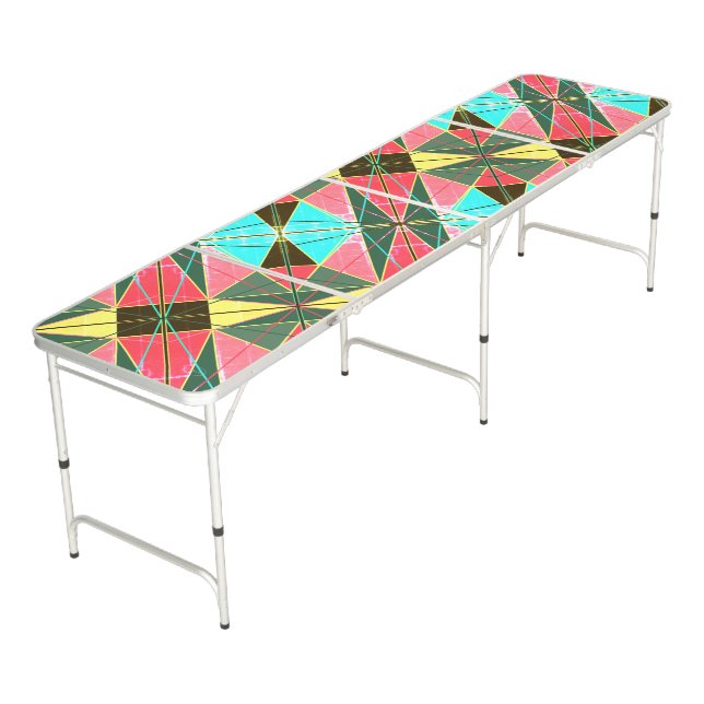 Ping Pong Table - Bing-Bang Distressed  - HAMbyWG (Angled)