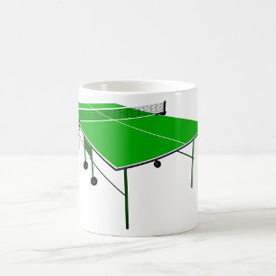 Ping Pong Table Coffee Mug