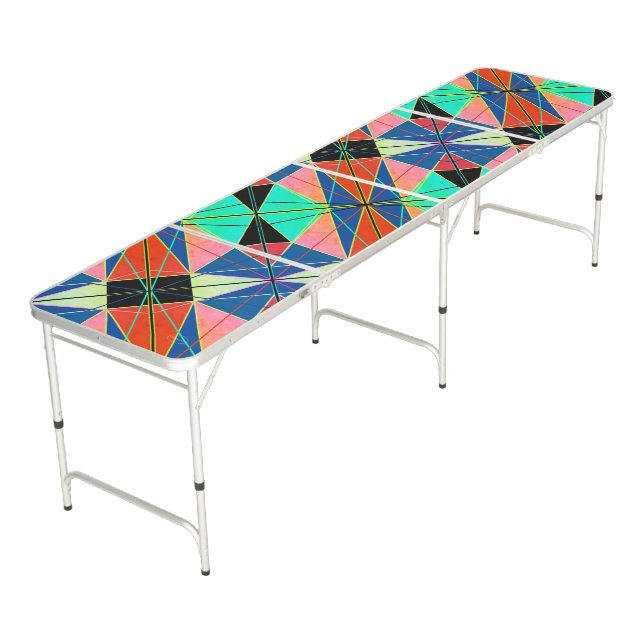Ping Pong Table - Comic Book Distressed  - HAMbyWG (Angled)