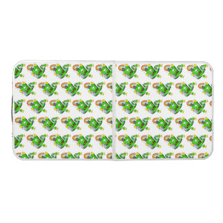 Ping Pong Table Happy St. Patrick's Day Rabbit 