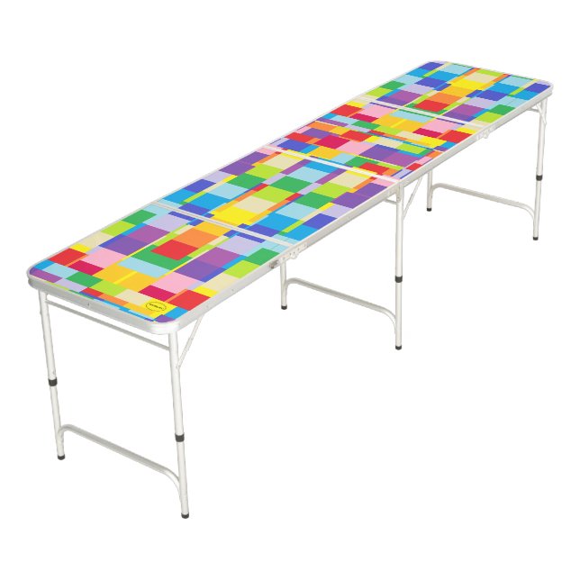 Ping Pong Table - Multi-Color - HAMbyWG (Angled)