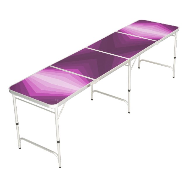 Ping Pong Table - Pink Gradient by HAMbWG (Angled)
