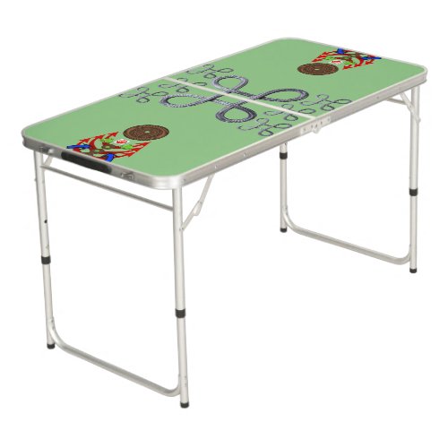 Ping Pong Table Rope Green