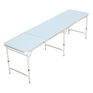 Ping Pong Table Soft Baby Blue