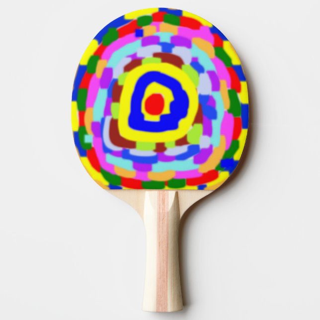 Ping Pong / Table Tennis Bat - Novelty Design Paddle (Back)