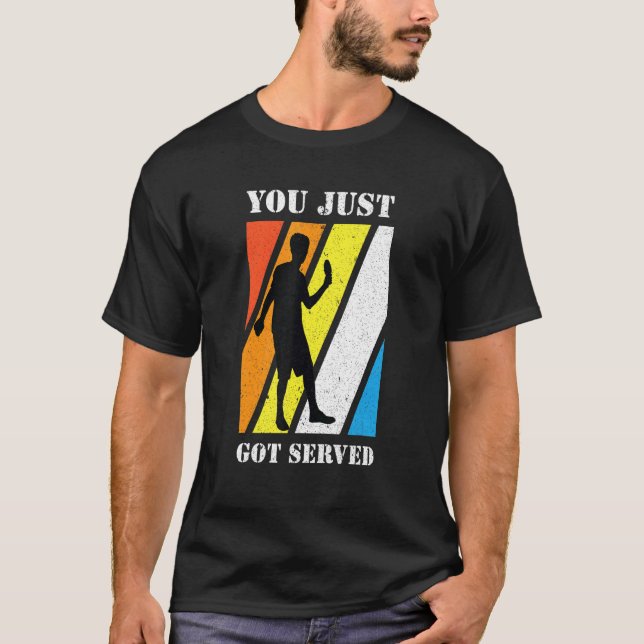 Ping Pong Table Tennis Bat T-Shirt (Front)