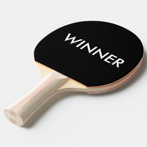 Ping Pong Table Tennis Black and White Winner Ping_Pong Paddle