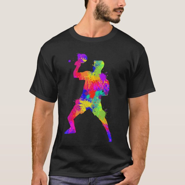 Ping Pong Table Tennis Boys Kids Youth Men T-Shirt (Front)