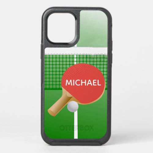 Ping Pong Table Tennis Design Otterbox Phone Case
