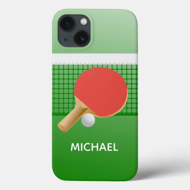 Ping Pong Table Tennis Design Smartphone Case