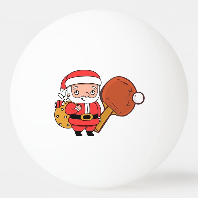 Ping Pong Table Tennis for Christmas Party Ball (Front)