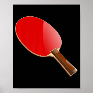Ping Pong Table Tennis Poster