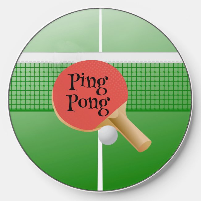 Ping Pong Table Tennis Wireless Charger