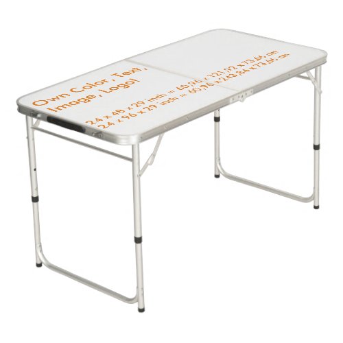 Ping Pong Table uni White _ own Color