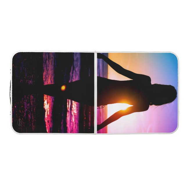 Ping Pong Table - Violet Beach Babe - HAMbyWG (Top)