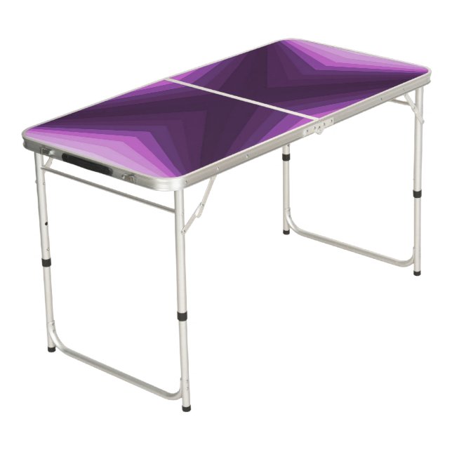 Ping Pong Table - Violet Gradient by HAMbWG (Angled)