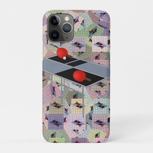 Ping Pong Tables  iPhone 11 Pro Case