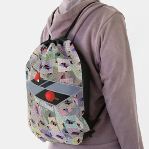 Ping Pong Tables, Drawstring Bag