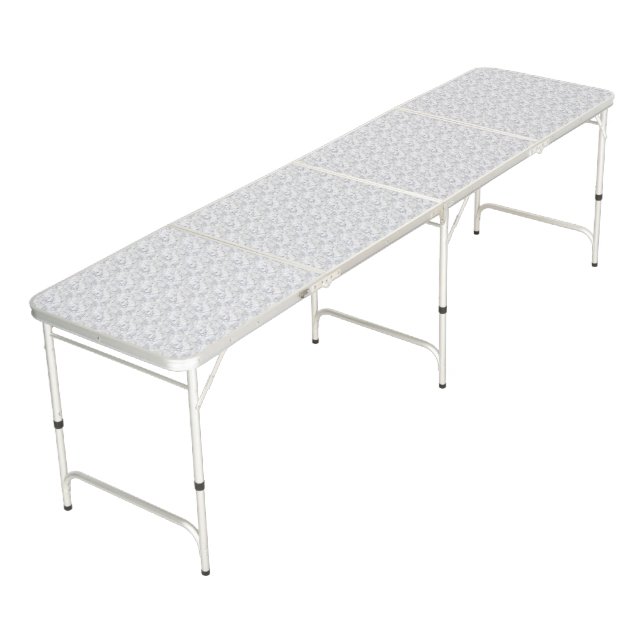 Ping Pong Tables Gray & White  (Angled)