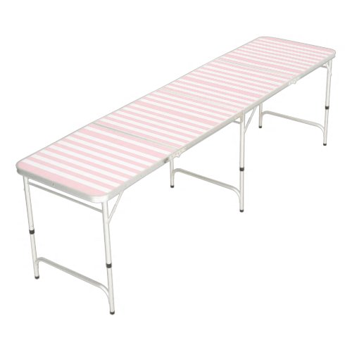 Ping Pong Tables Pink & White Stripe