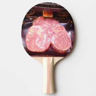 ping pong testicles veal funny meat gag paddle