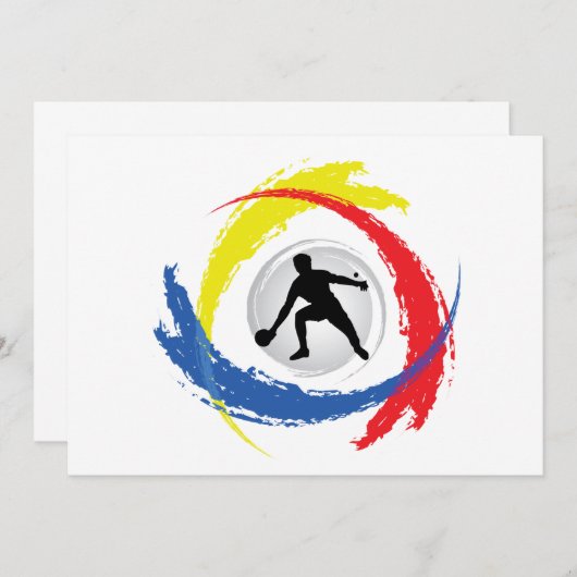 Ping Pong Tricolor Emblem (Front/Back)