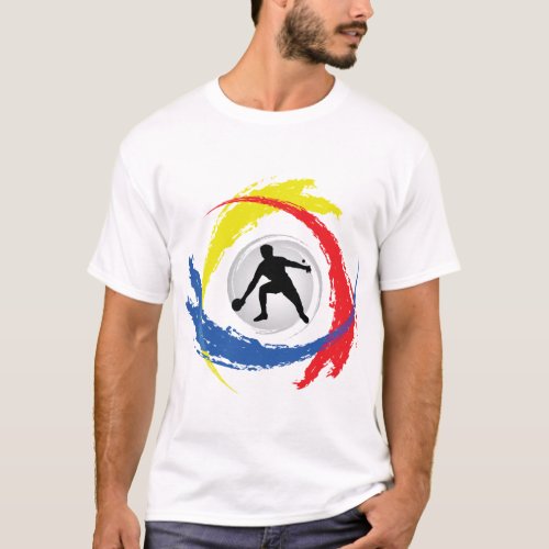 Ping Pong Tricolor Emblem T_Shirt