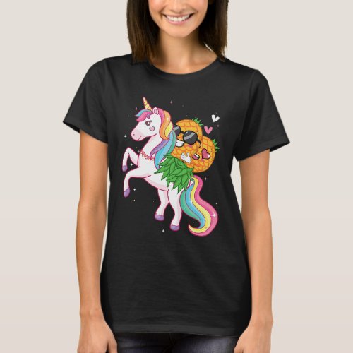 Ping Pong Unicorn Sister for Sibling 1 T_Shirt