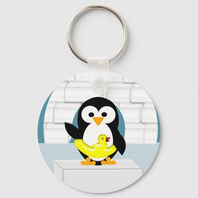 Pingouin Keychain (Front)