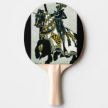 Pingpong Paddle of Knight On Horseback