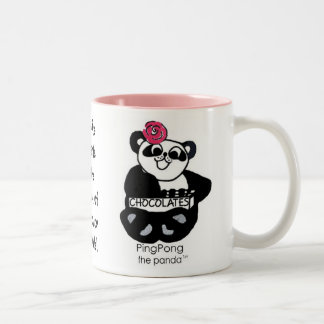 PINGPONG's SWEET TOOTH LAW Two-Tone Coffee Mug