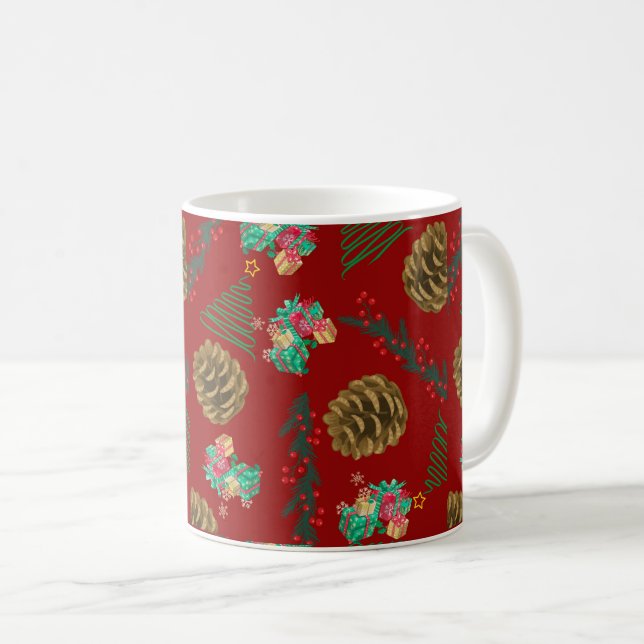 Pinhas de Natal Coffee Mug (Front Right)