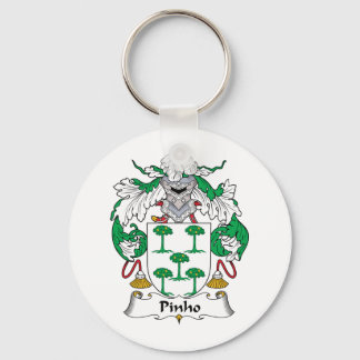 Pinho Family Crest Keychain