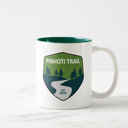 Pinhoti Trail Alabama Georgia Two_Tone Coffee Mug