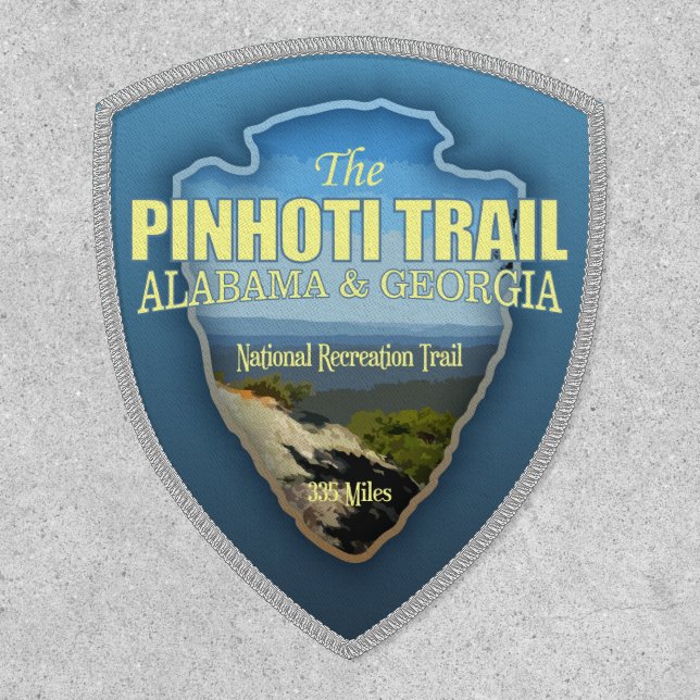 Pinhoti Trail (arrowhead)  Patch (Front)