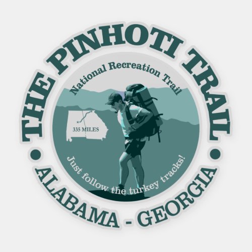 Pinhoti Trail T Sticker