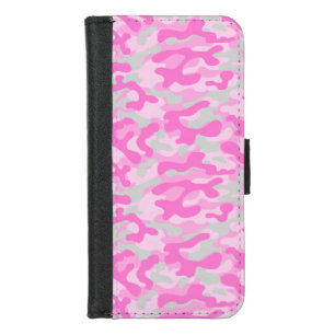 Pinik Camouflage iPhone 8/7 Wallet Case