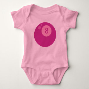 pink8ball baby bodysuit