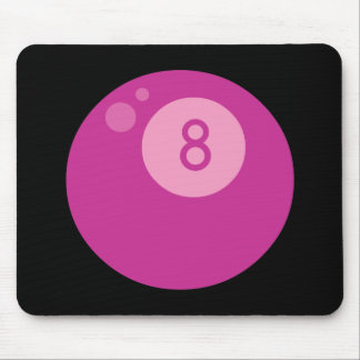 pink8ball mouse pad