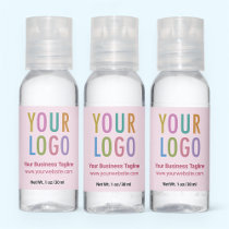 Pink 1 oz Hand Sanitizers Custom Logo Personalized