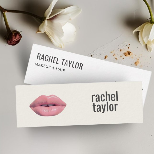 Pink 3D Hot Makeup Business Card (Creator Uploaded)